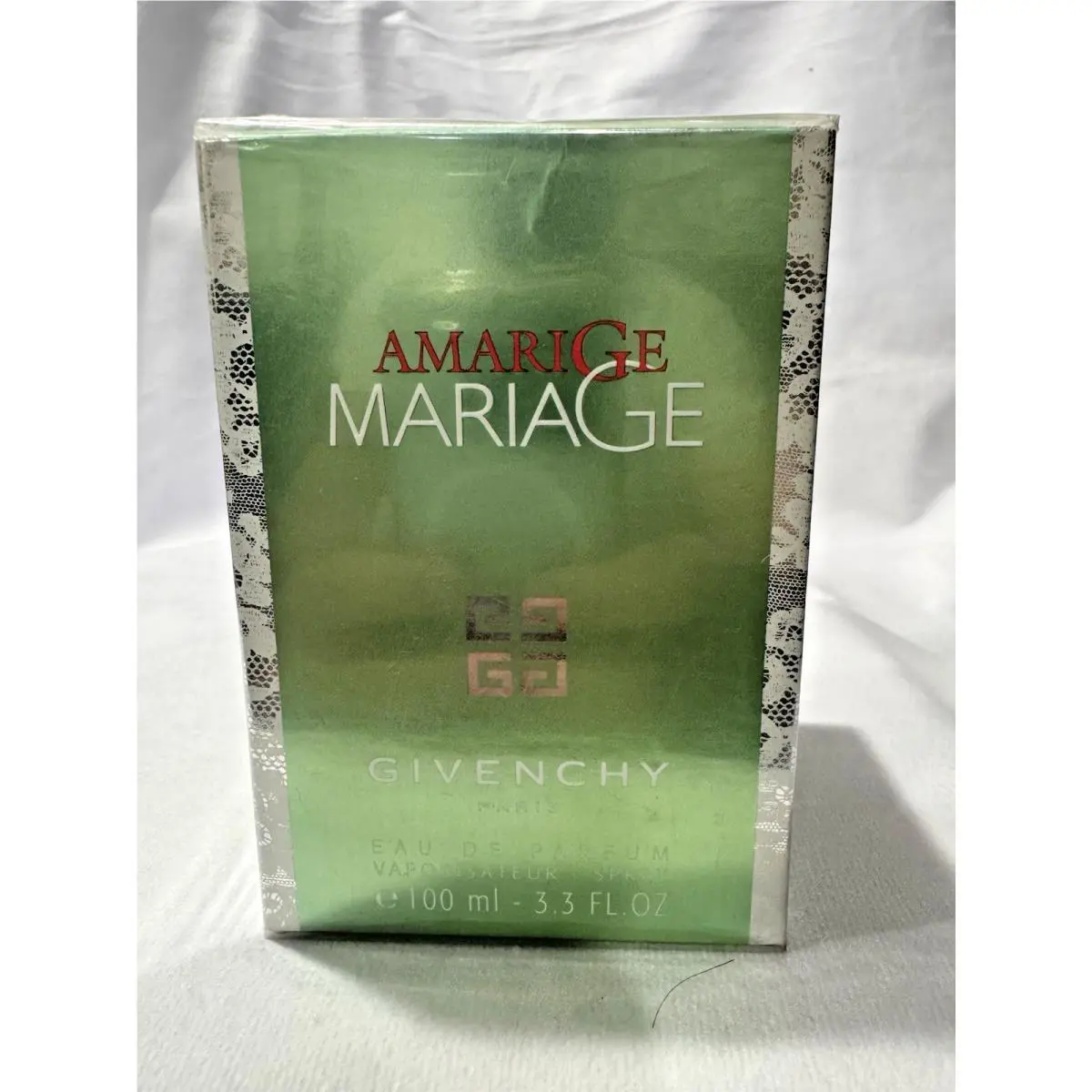 Vintage Givenchy Amarige Mariage Edp 100ml 3.3 Fl Oz Rare Wedding Perfume