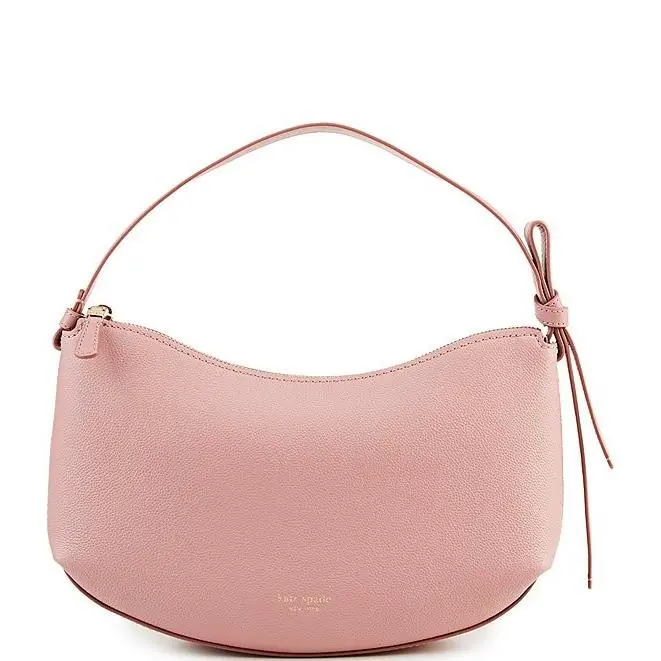 Kate Spade New York Loop Pebbled Leather Shoulder Bag Dusk Rose