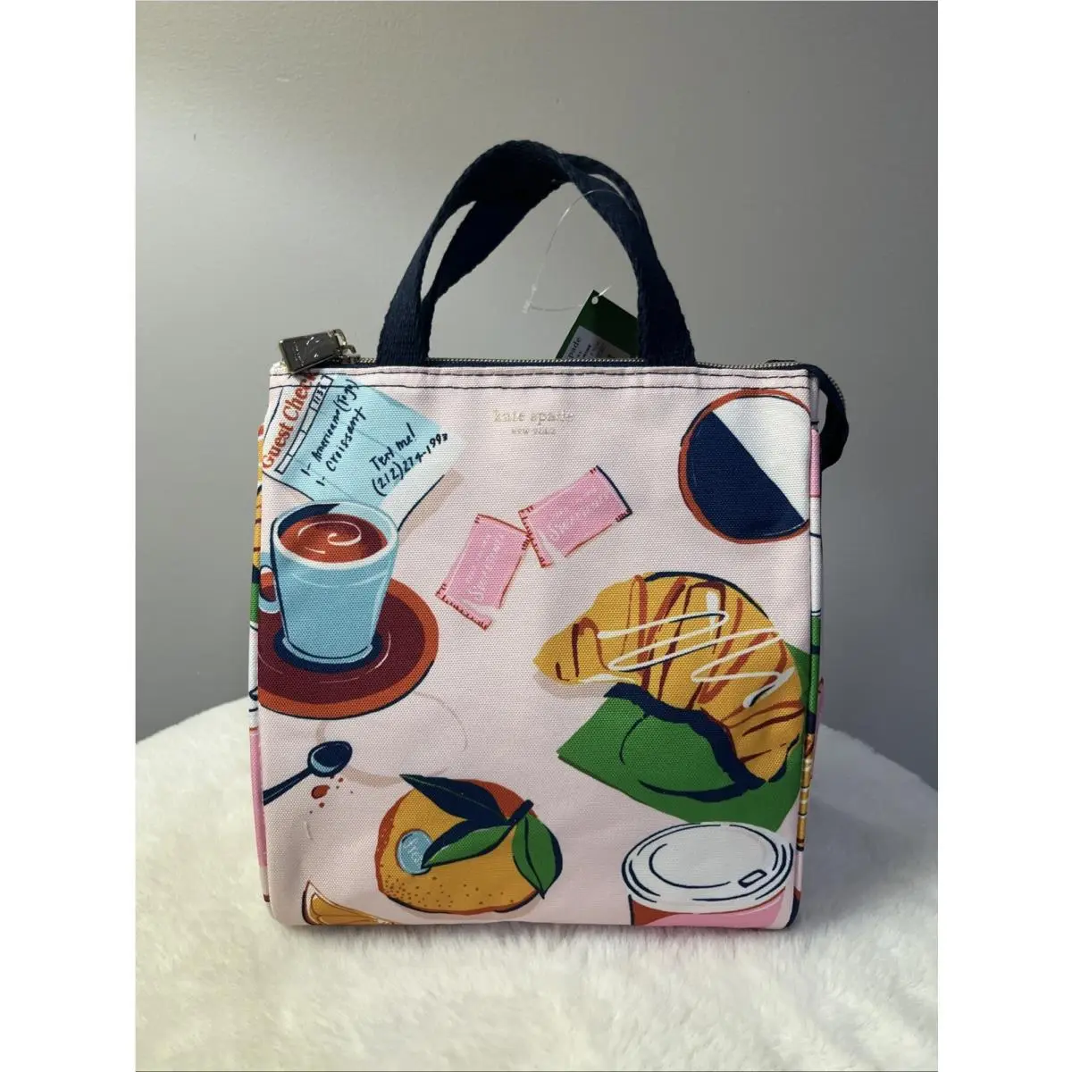 New  Rise and Shine Lunch Bag/ Tote by Kate Spade