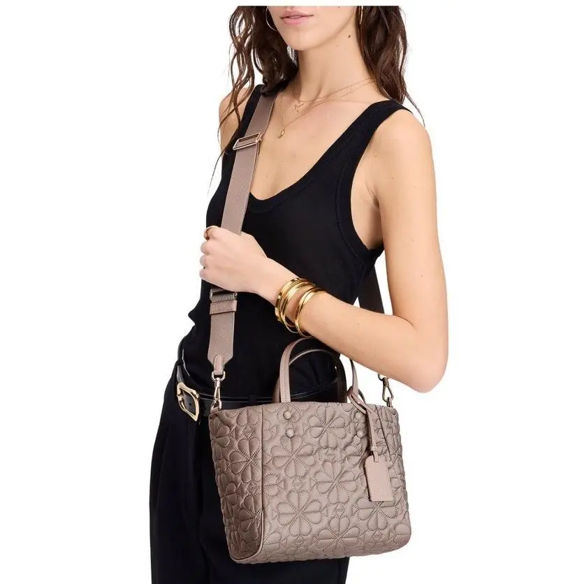 Kate Spade New York Tilly Quilted Small Tote Bag Cityscape