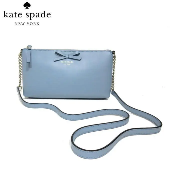 Kate Spade New York Declan Sawyer Street Cloudcover Bow Light Blue Crossbody