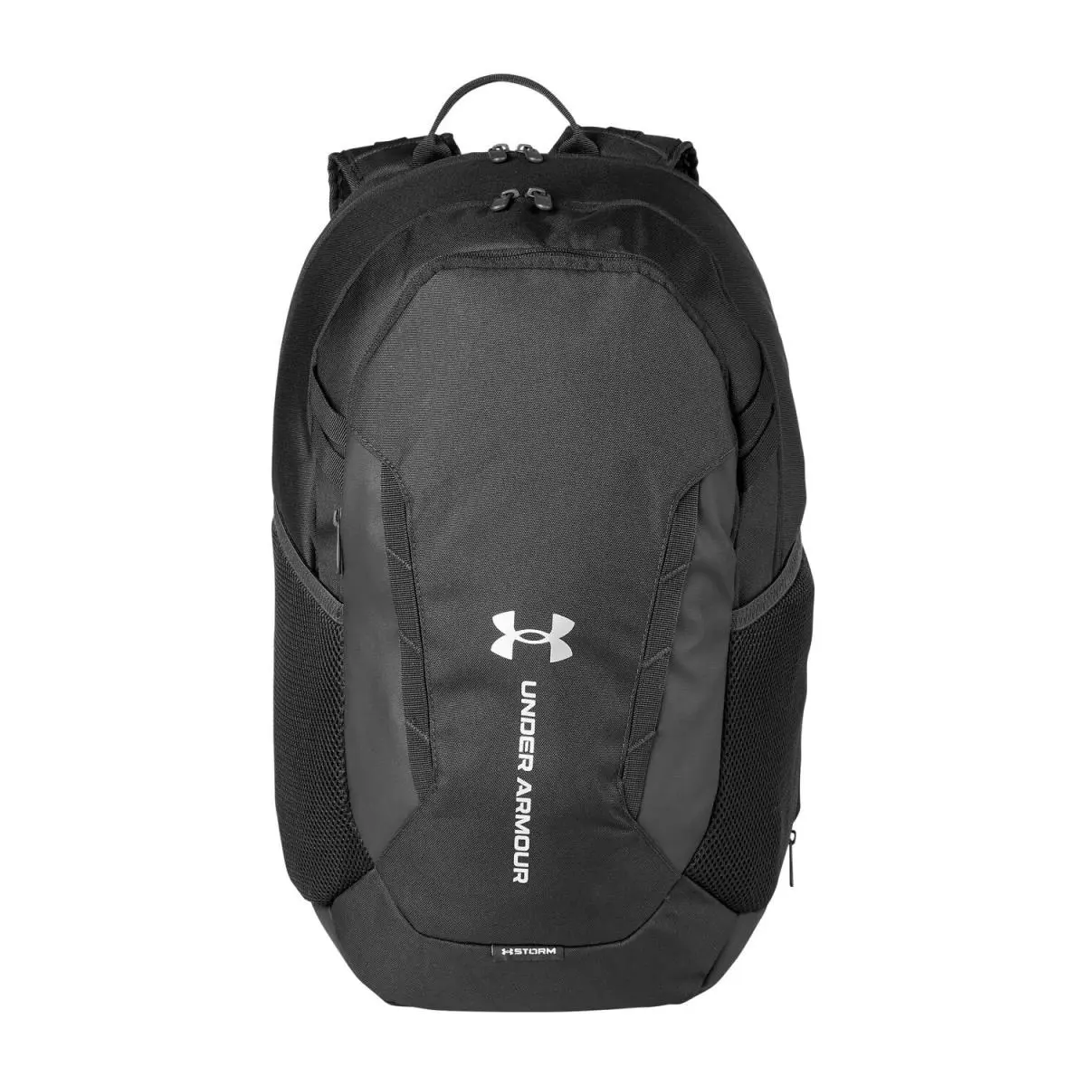 Team Hustle Backpack 6.0 Storm Tech Travel School Sports Bag Black by Under Armour
