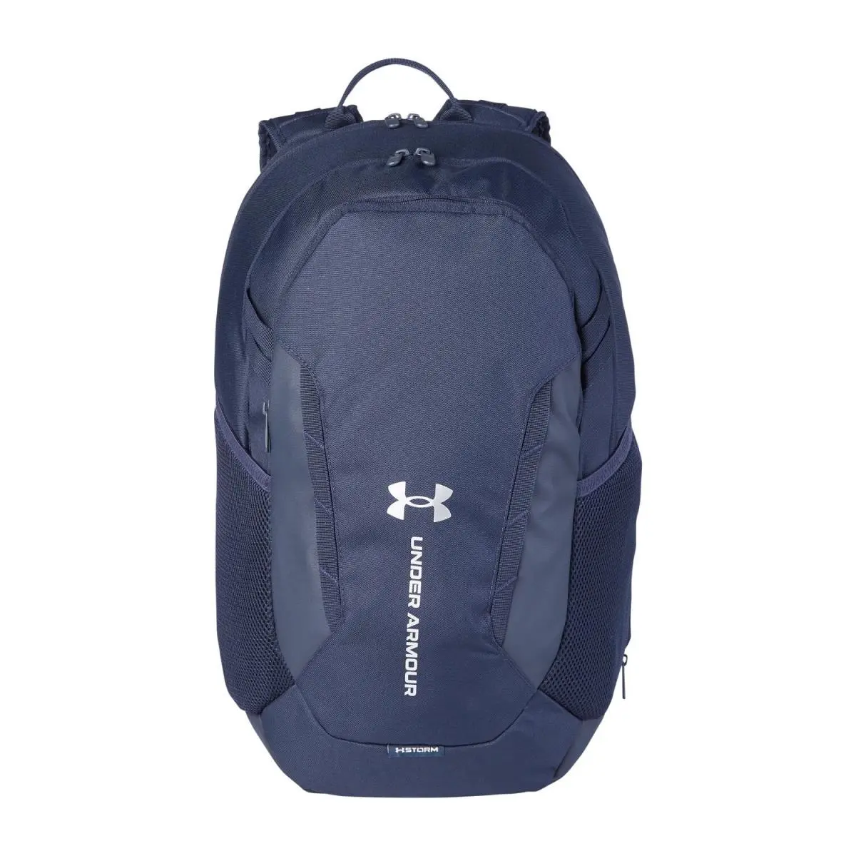 Team Hustle Backpack 6.0 Storm Tech Travel School Sports Bag Midnight Navy by Under Armour