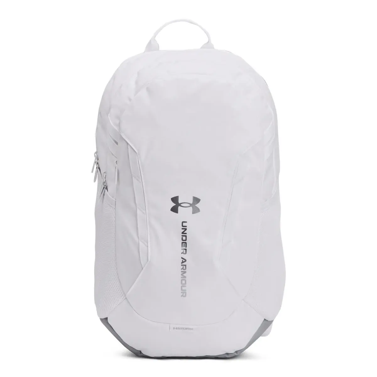 Team Hustle Backpack 6.0 Storm Tech Travel School Sports Bag White by Under Armour