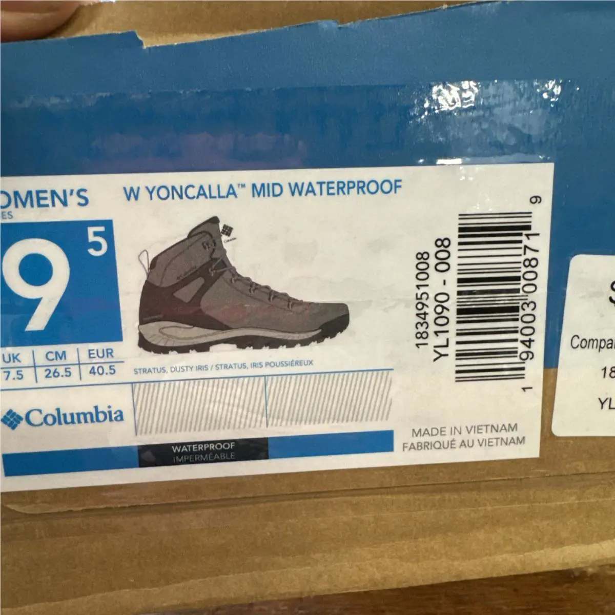 Columbia shoes - yoncaalla - yoncaalla - ancient fossil 3