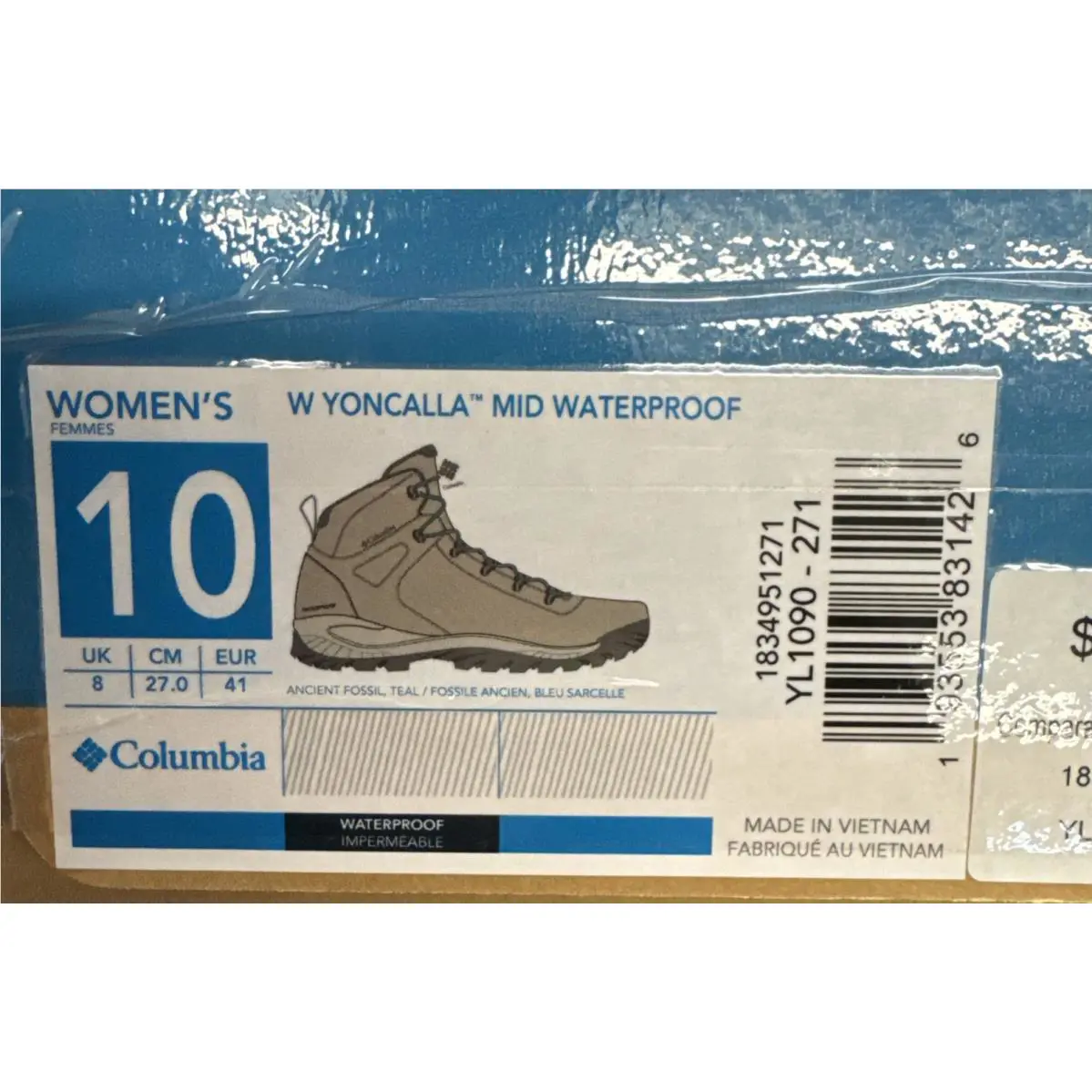 Columbia shoes - yoncaalla - yoncaalla - ancient fossil 4
