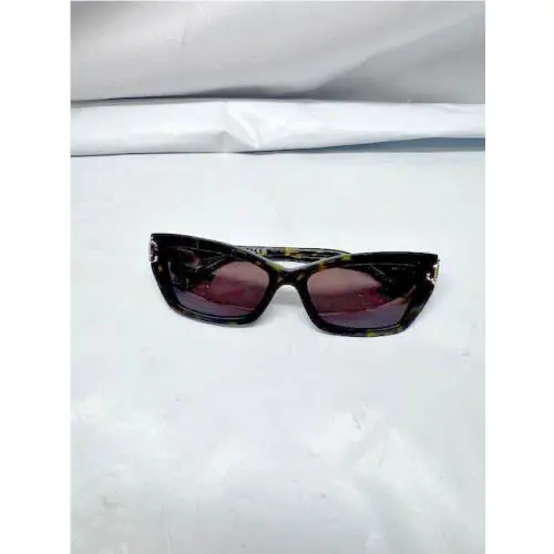 Jimmy Choo Black Gold Turtoise Design Sunglasses- NO Case
