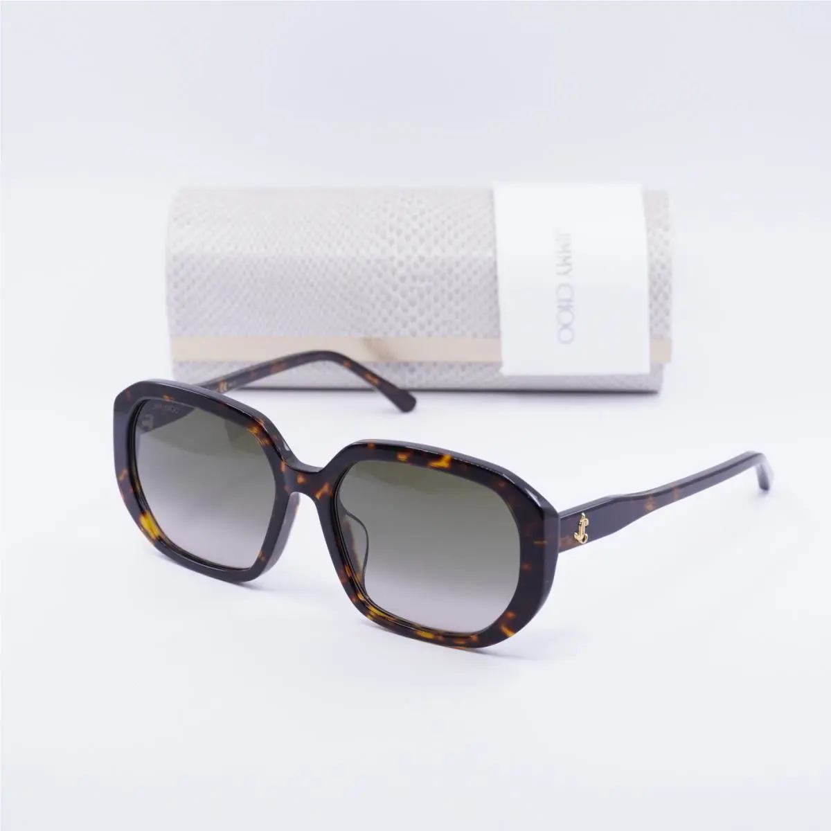 Jimmy Choo Karly/f/s 0086 HA Havana/brown Gradient 57-18-145 Sunglasses