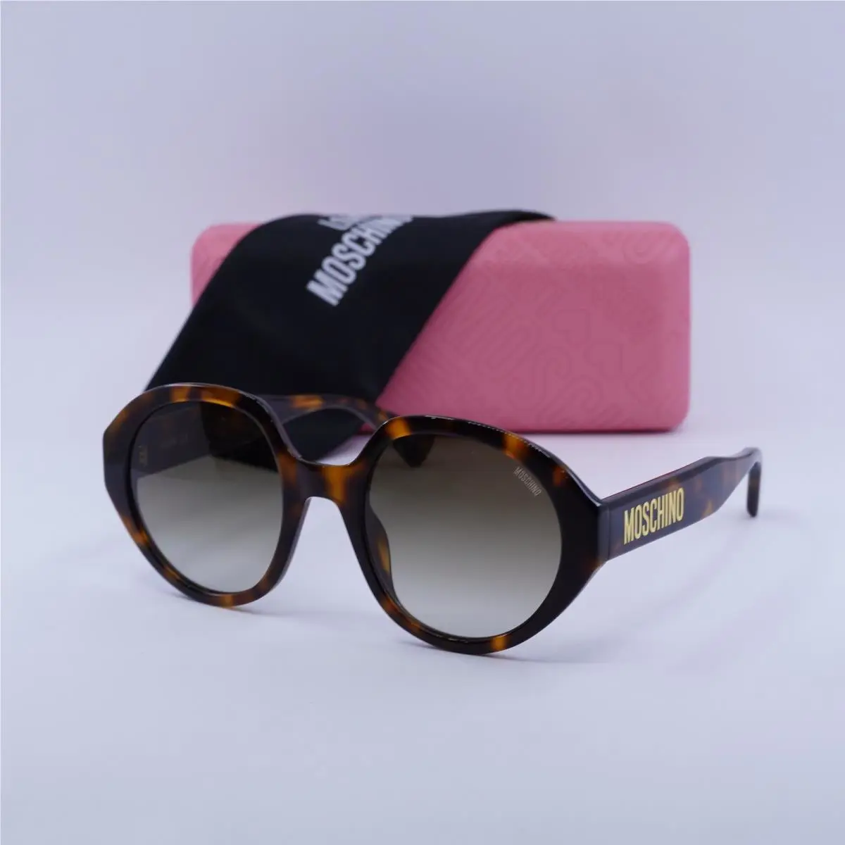 Moschino MOS126/S 005L 9K Havana/green Gradient 53-22-140 Sunglasses