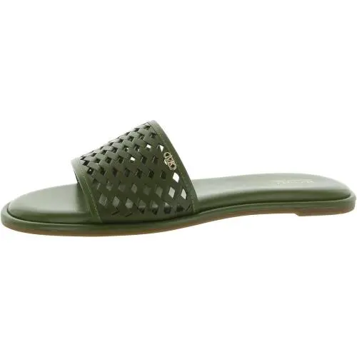 Women`s Saylor Slide Sandal Smokey Olive by Michael Kors