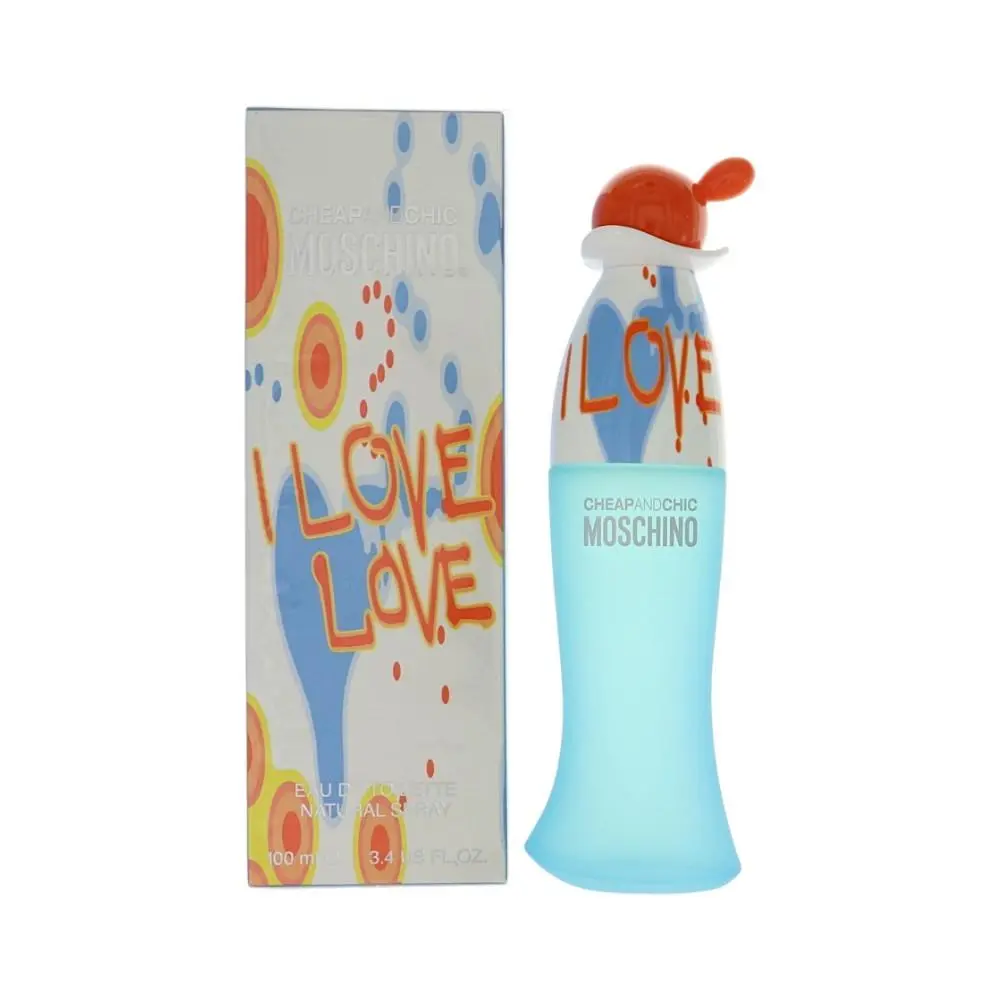 I Love Love by Moschino Box For Women 3.4 Oz Eau De Toilette Spray