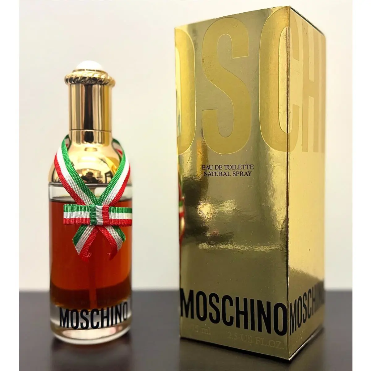 Moschino Eau DE Toilette 2.5 OZ / 75 ML Women`s Spray Vintage 2003