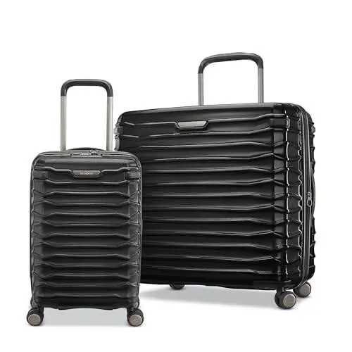 Samsonite Stryde 2 Hardside Expandable 2 PC Set 22X14X9/LG Stealth Black