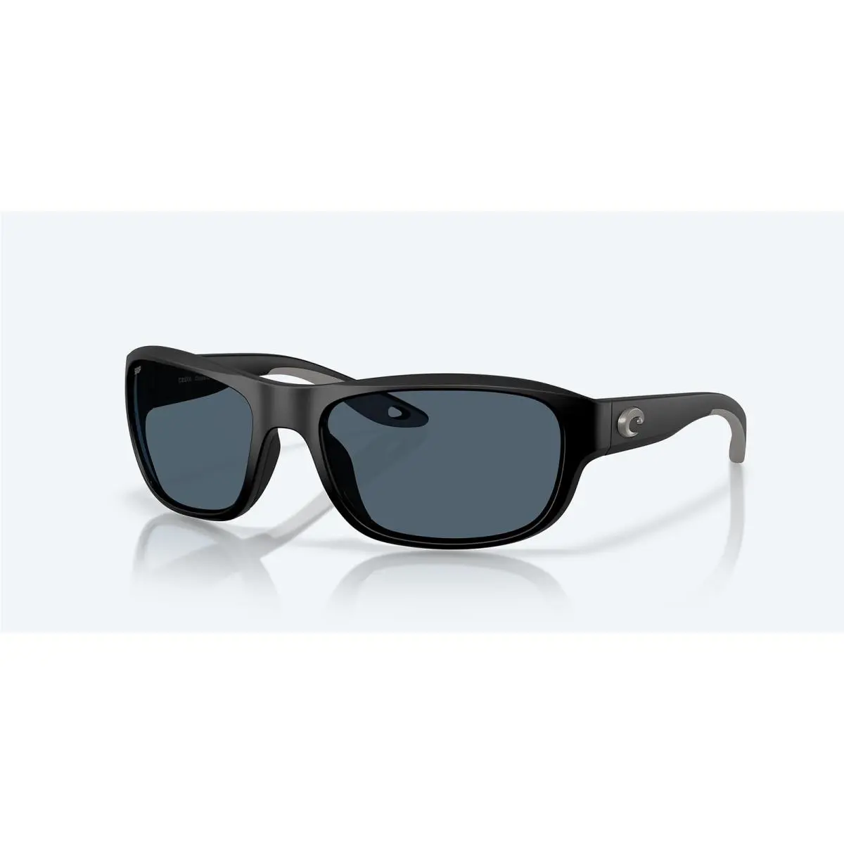 Costa Del Mar Clipperton Matte Black/gray 580P Polarized 58 mm Size M Sunglasses