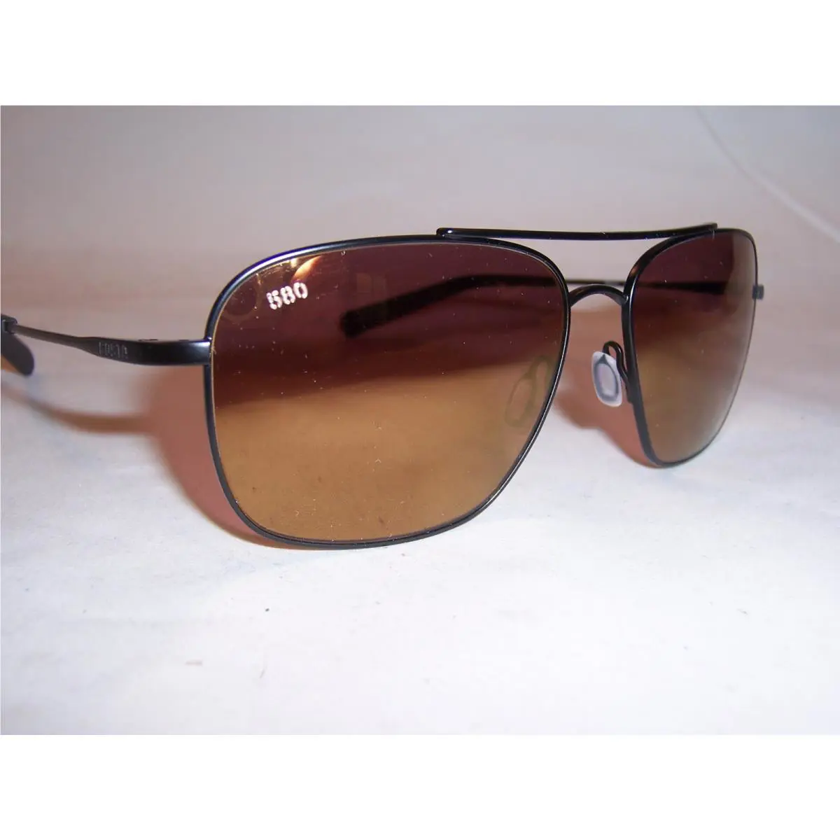 Costa Del Mar Canaveral Sunglasses Black/gold Mirror 580G Polarized