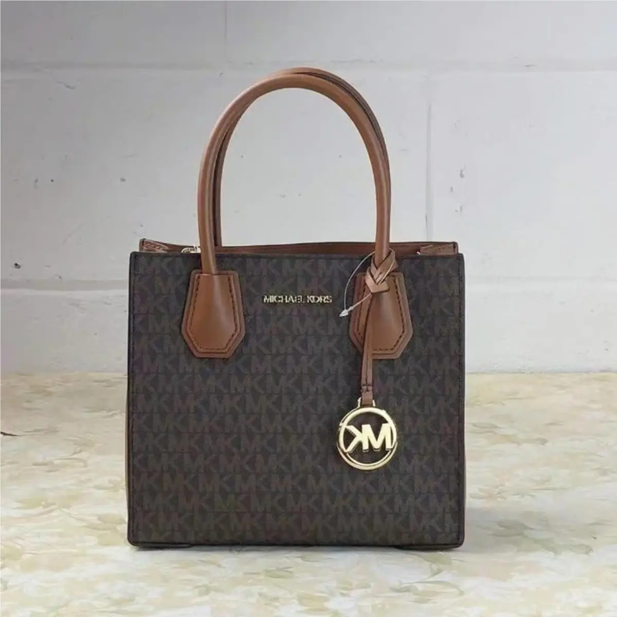 Michael Kors 35S1GM9M2B Mercer Medium Messenger Crossbody Satchel Bag