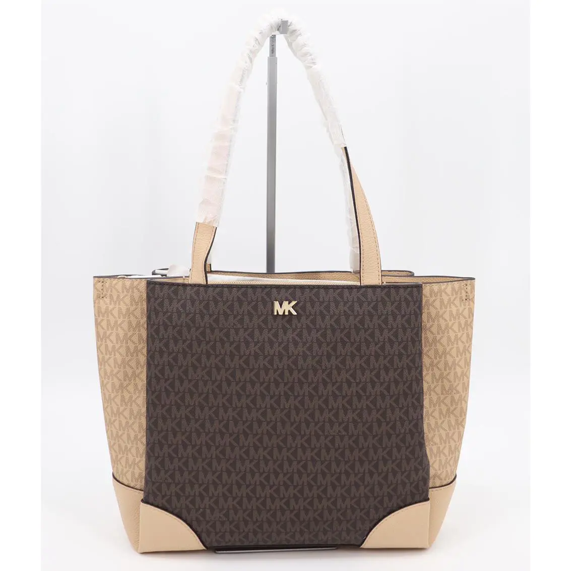 Kors Signature Gala Shoulder Bag Brown