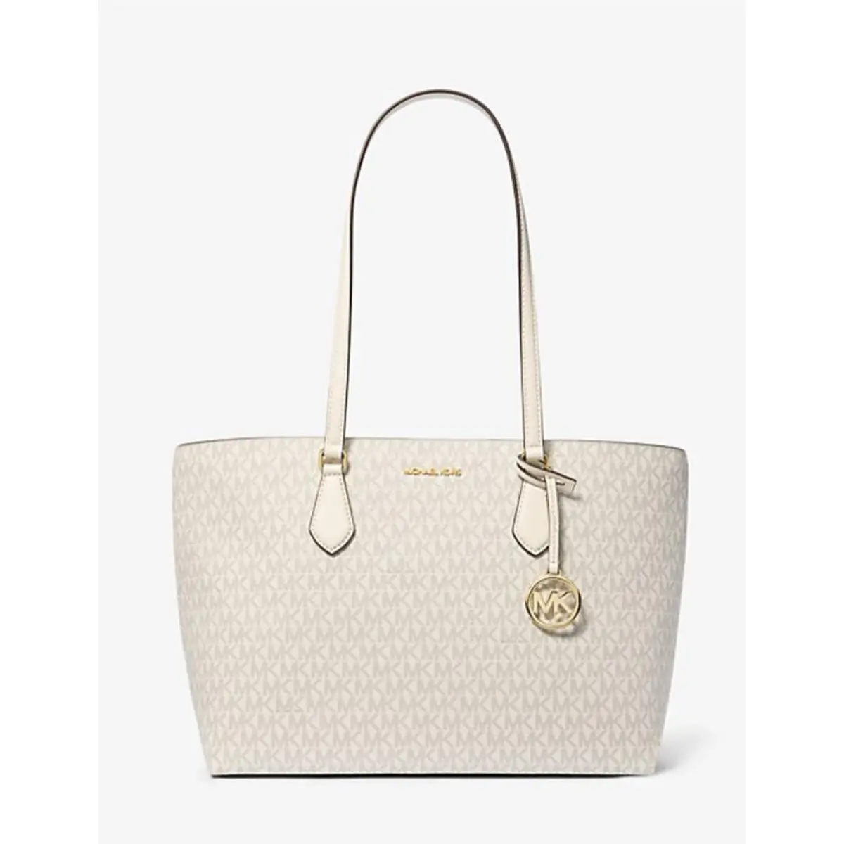Michael Kors Bag Handbag Sheila Large Mf Tote Bag Lt Cream Multi 35S4G6HT9B-Lc