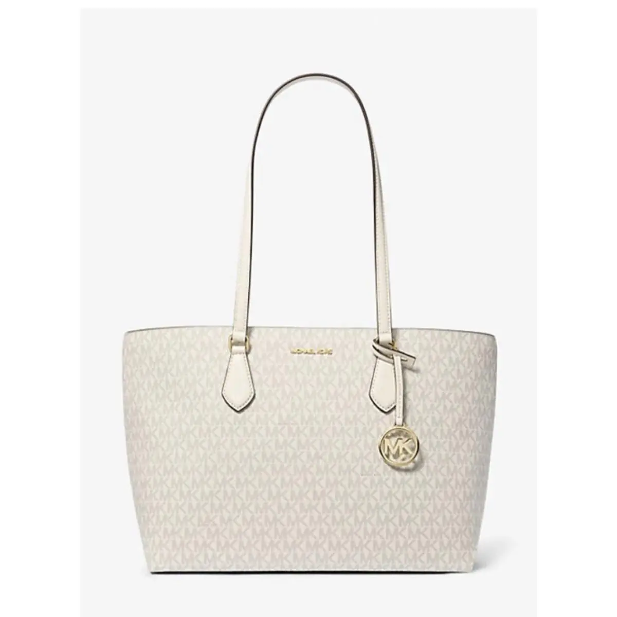 Michael Kors Bag Handbag Sheila Large Mf Tote Bag Lt Cream Multi 35S4G6HT9B-Lc