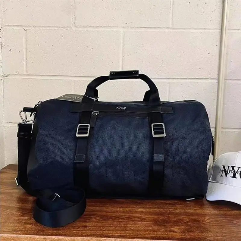 Michael Kors 37F9LKSN4C Kent Sport Jet Set Travel Duffle To Backpack In Navy