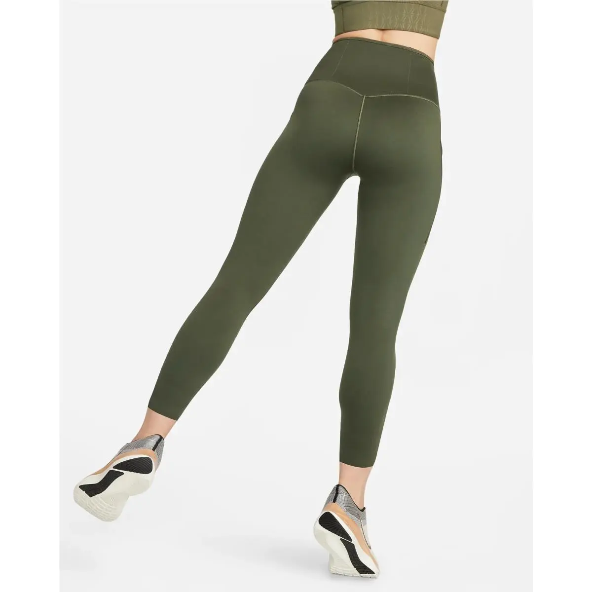 Nike clothing - Nike Go Firm Support - Firm Support - DQ5636 - Khaki /Silver -325 0