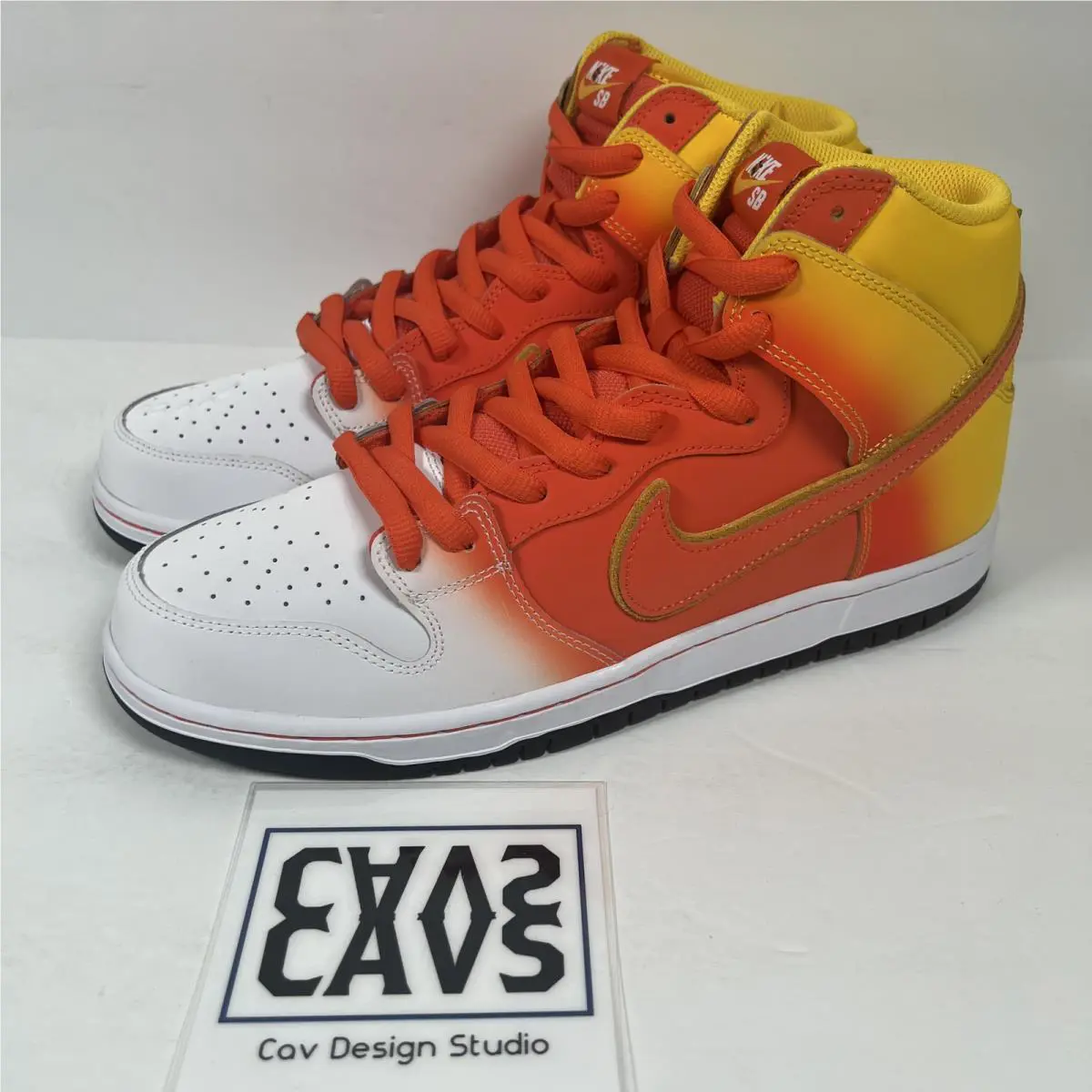 Nike shoes - Nike SB Dunk - Dunk - FN5107-700 - Amarillo/Orange-White-Black 0