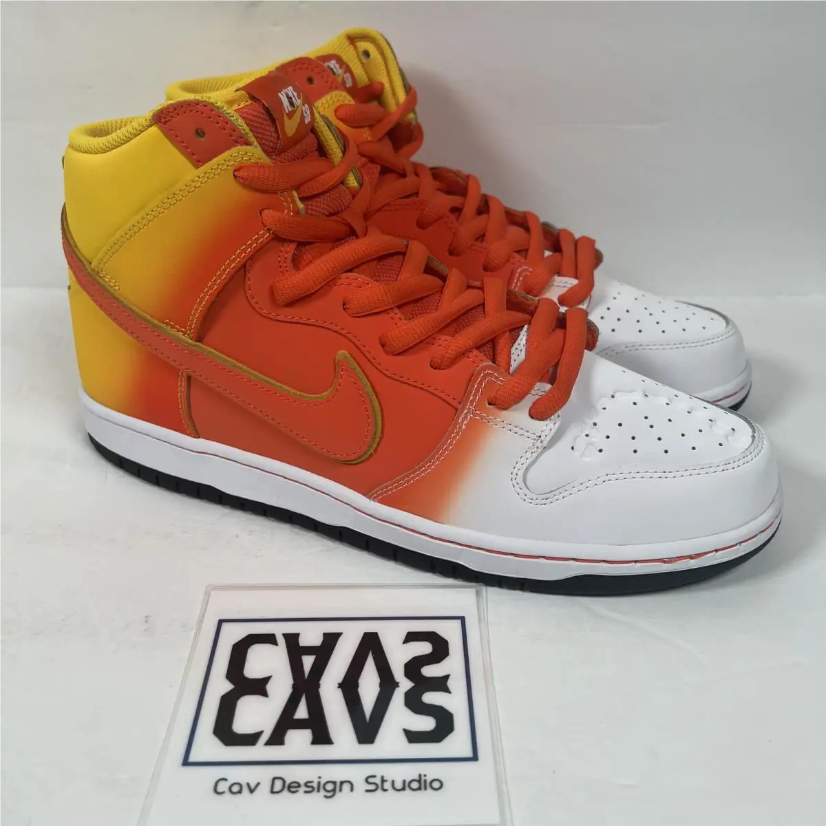 Nike shoes - Nike SB Dunk - Dunk - FN5107-700 - Amarillo/Orange-White-Black 1