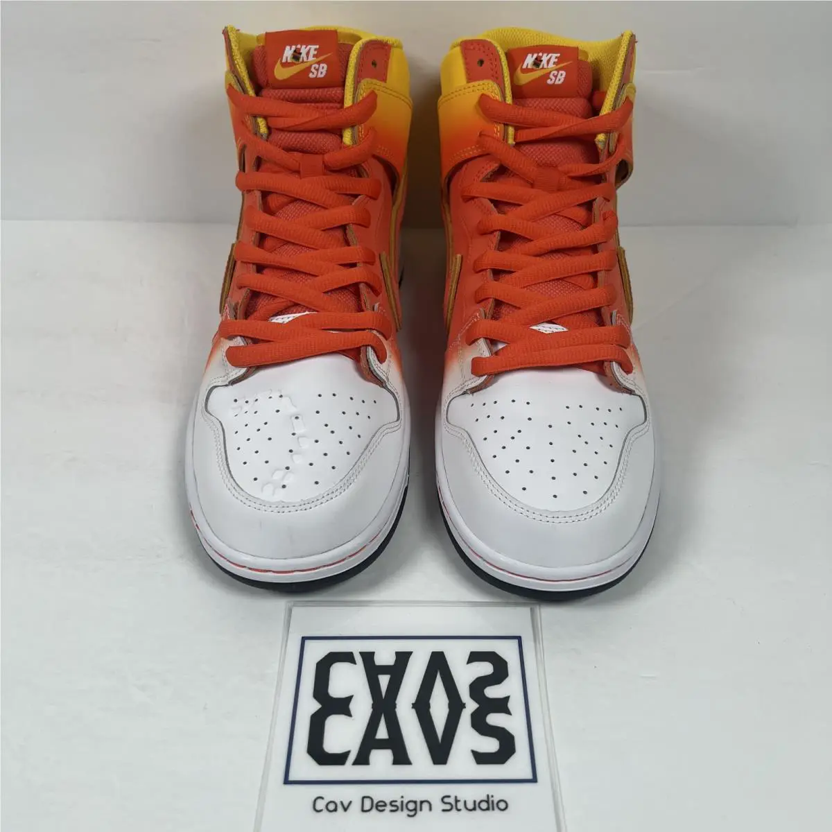 Nike shoes - Nike SB Dunk - Dunk - FN5107-700 - Amarillo/Orange-White-Black 2