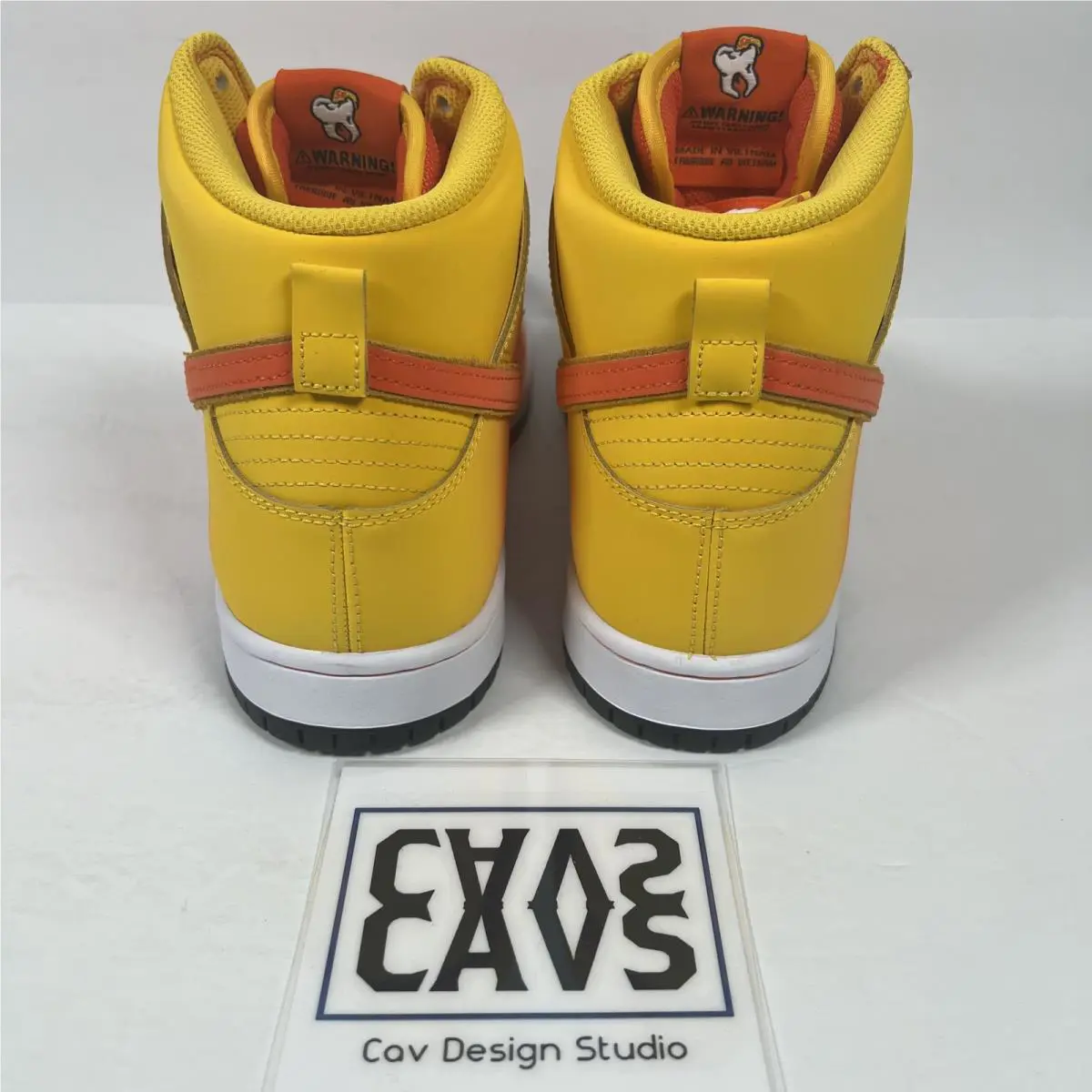 Nike shoes - Nike SB Dunk - Dunk - FN5107-700 - Amarillo/Orange-White-Black 3