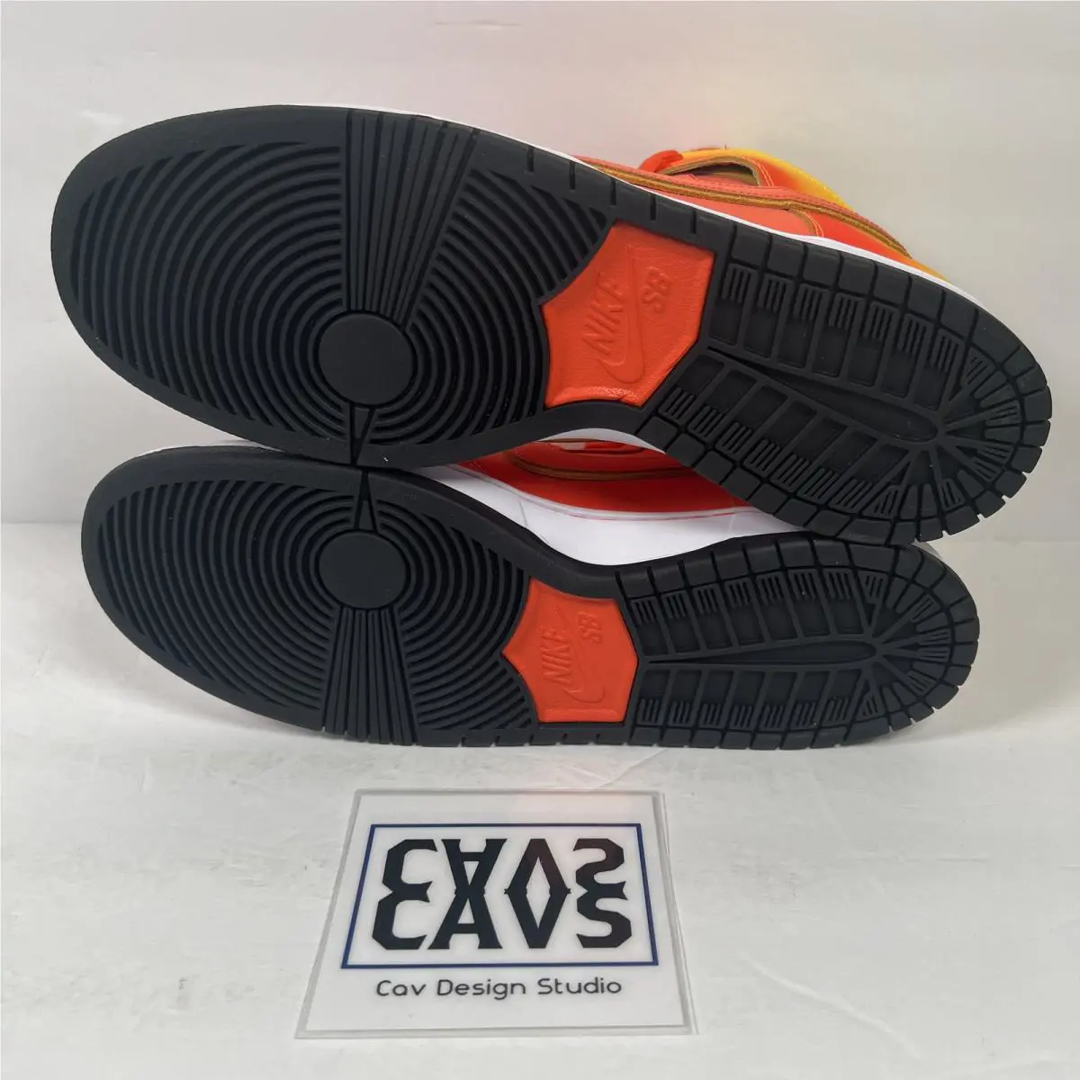 Nike shoes - Nike SB Dunk - Dunk - FN5107-700 - Amarillo/Orange-White-Black 17