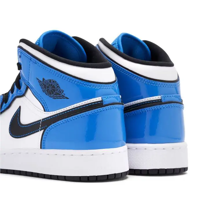 Nike shoes - Air Jordan 1 Mid - Air Mid - BQ6931-402 - Signal Blue 7