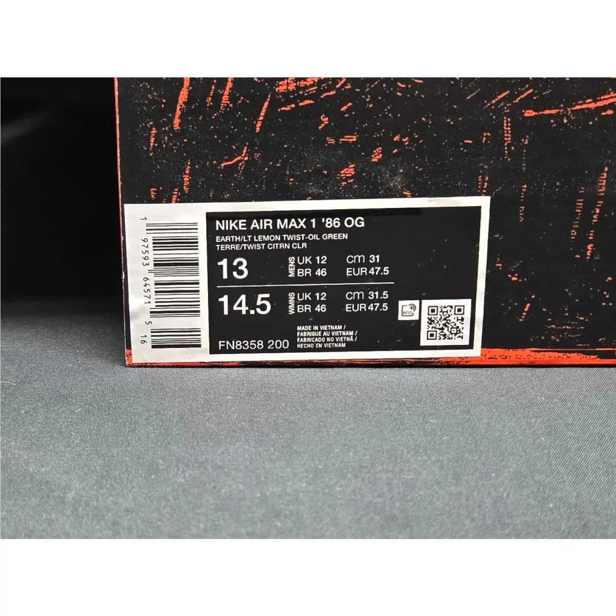 Nike shoes - Nike Air Max 1 - Air Max - FN8358-200 - Green 9