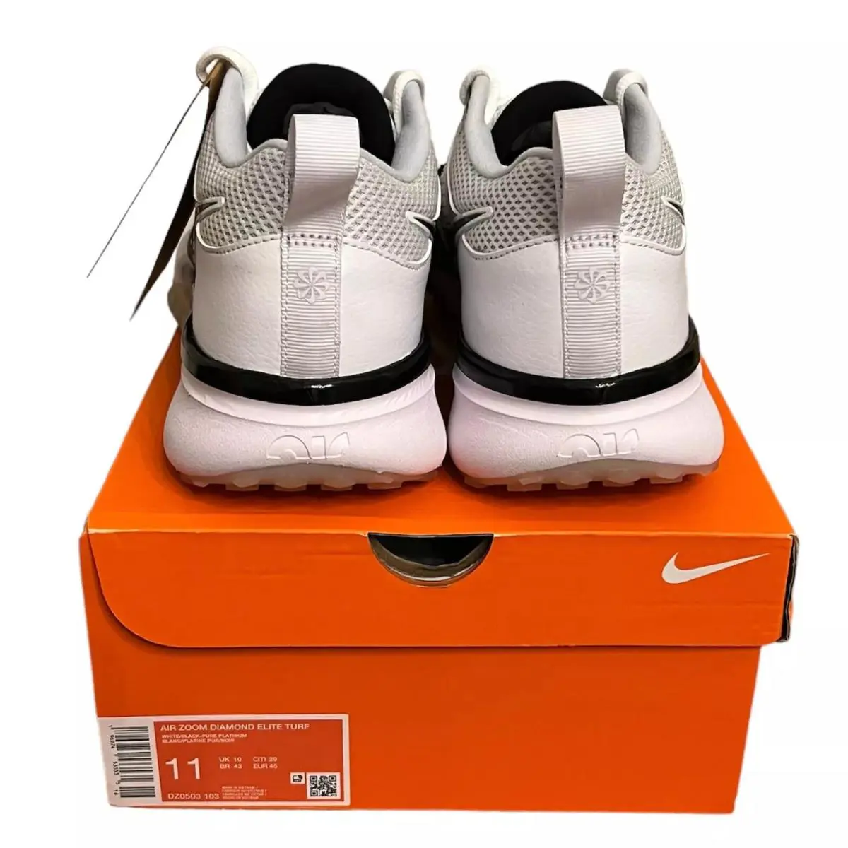 Nike shoes - Nike Air Zoom Diamond Elite - White 2