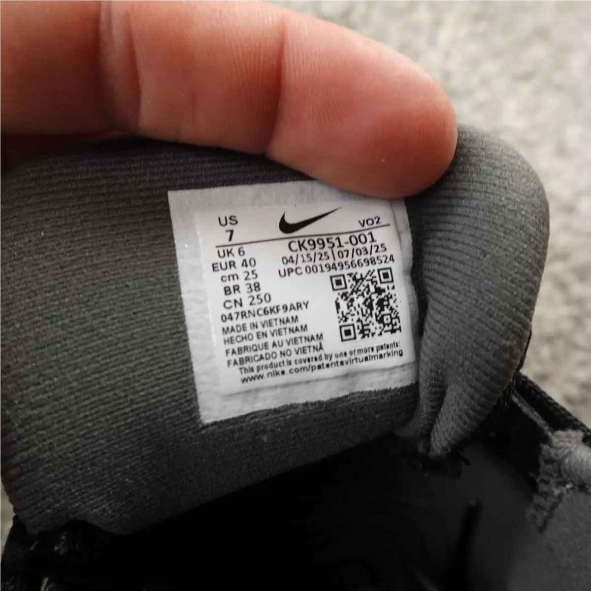 Nike shoes - Nike React SFB - React SFB - CK9951001 - Black (UPC: 194956698654) 5