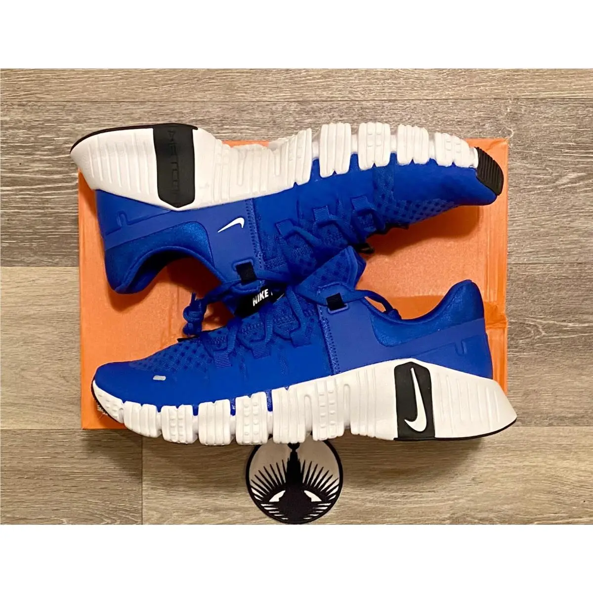 Nike Free Metcon 5 TB `game Royal` White Black FN6616-401 Men`s Size 10.5
