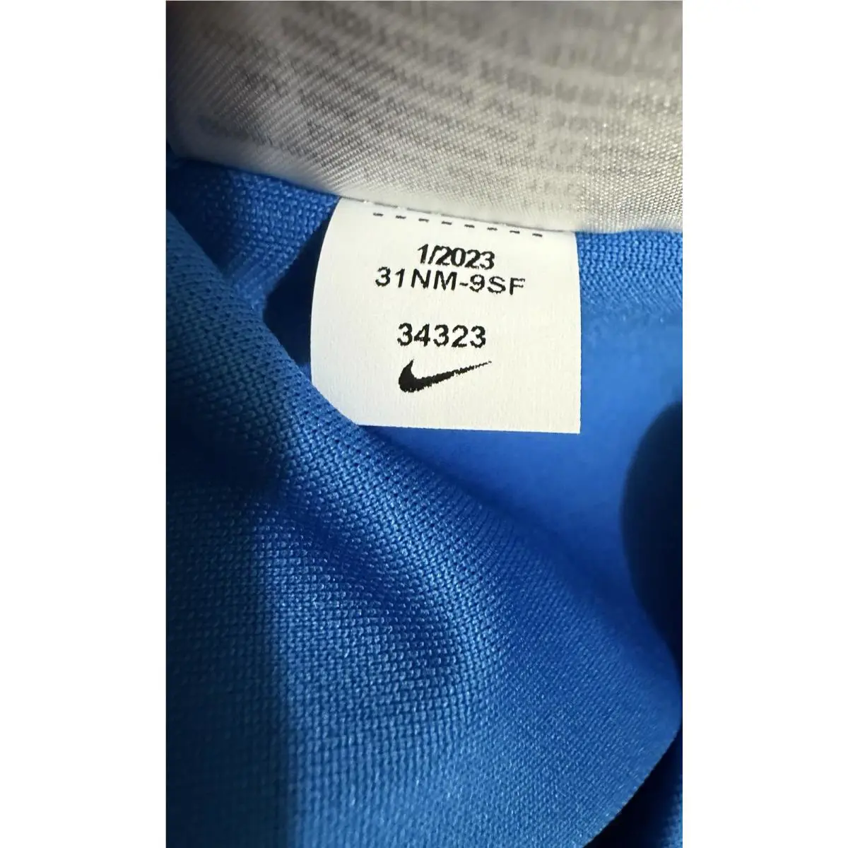 Nike clothing - DETROIT LIONS MENS BLUE VAPOR F.U.S.E. LIMITED FOOTBALL JERSEY - 31NM-9SF - Blue 7