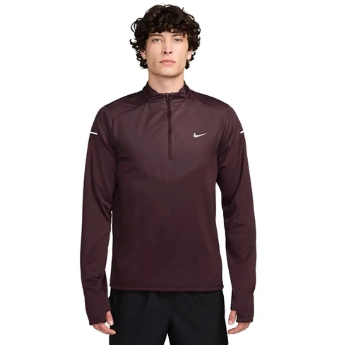 Nike clothing - Nike Sphere Element Therma-FIT Running Top - FZ1115-652 - Burgundy 13