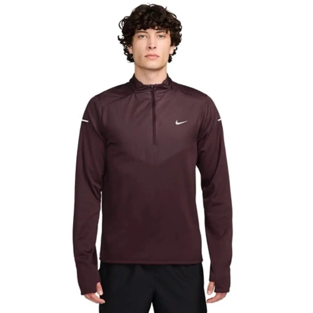 Nike clothing - Nike Sphere Element Therma-FIT Running Top - FZ1115-652 - Burgundy 13