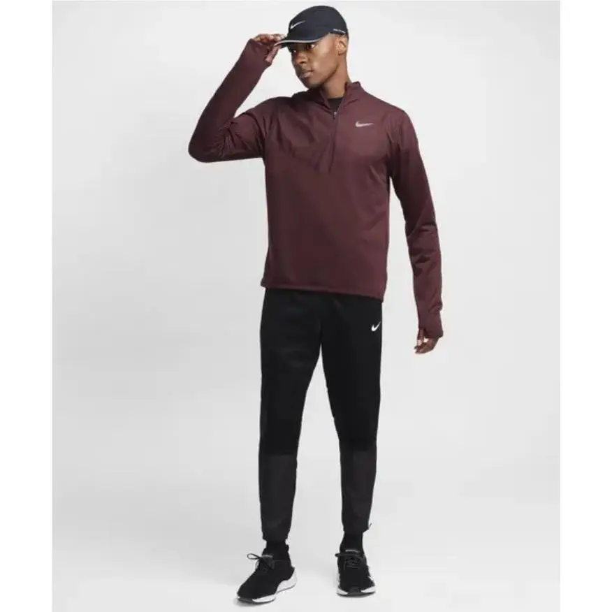 Nike clothing - Nike Sphere Element Therma-FIT Running Top - FZ1115-652 - Burgundy 15