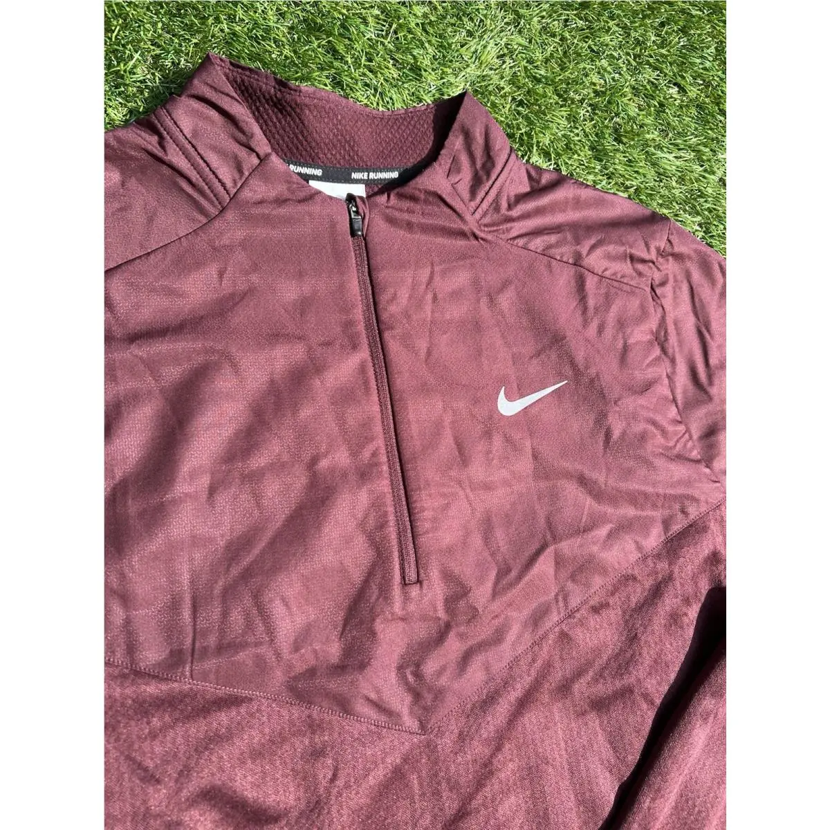 Nike clothing - Nike Sphere Element Therma-FIT Running Top - FZ1115-652 - Burgundy 5