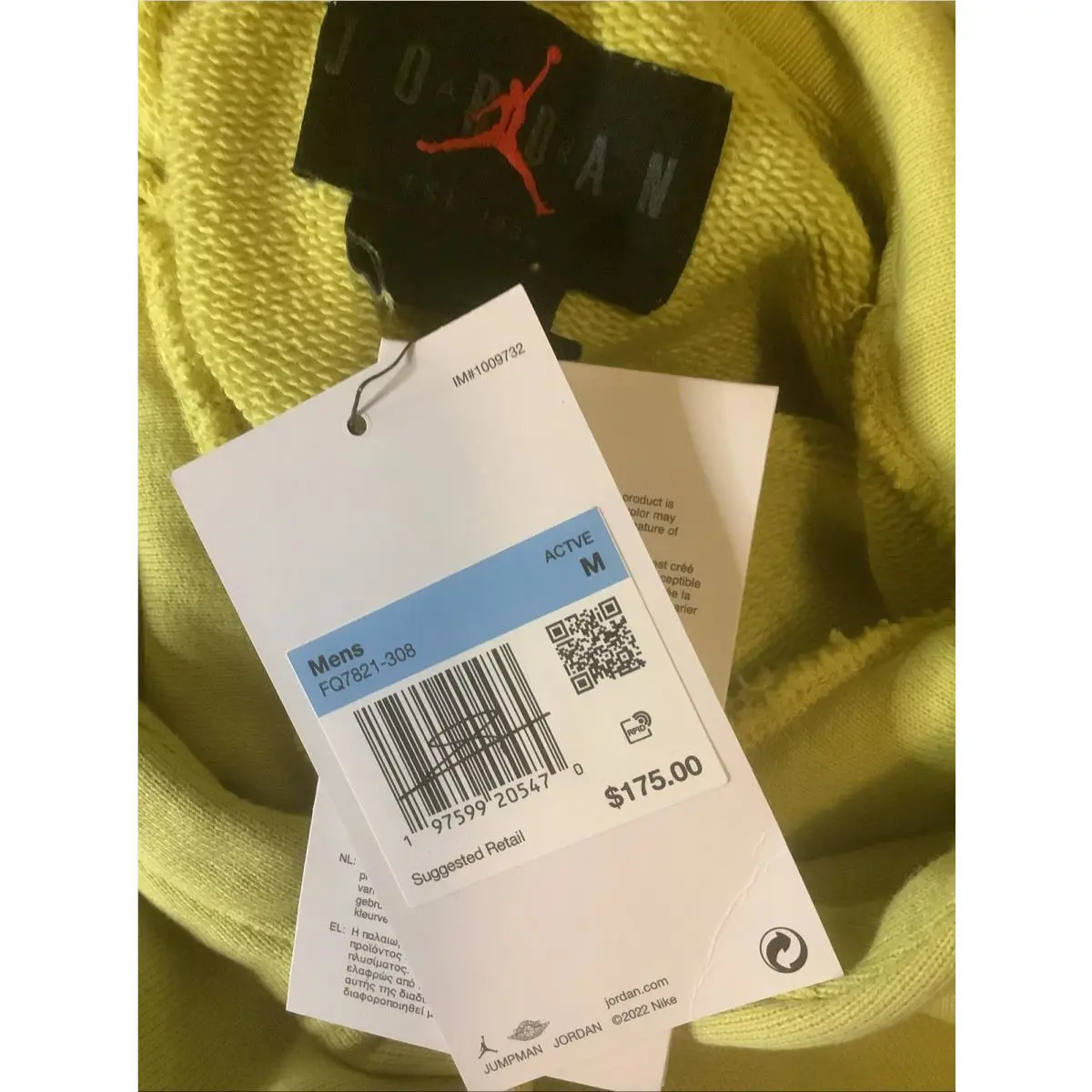 Nike clothing - FQ7821-308 - FQ7821-308 - Celery 7