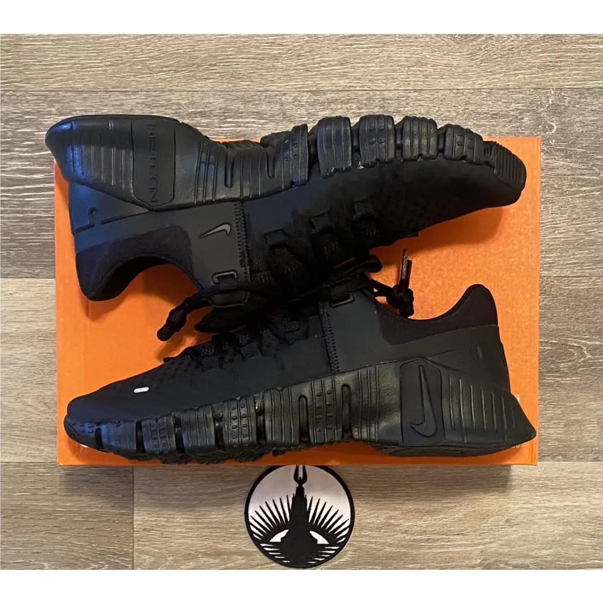 Nike Free Metcon 5 `triple Black` Anthracite DV3950-004 Women`s Size 6