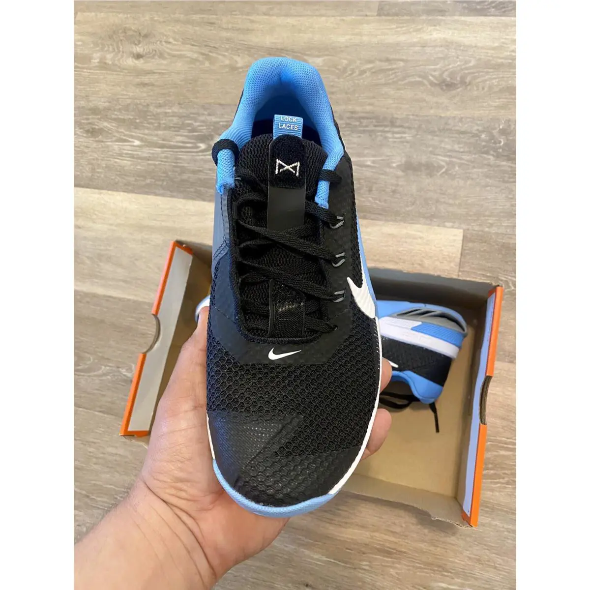 Nike shoes - Nike Metcon 7 - Metcon - CZ8281-089 - University Blue-Black-White (UPC: 195238833718) 4
