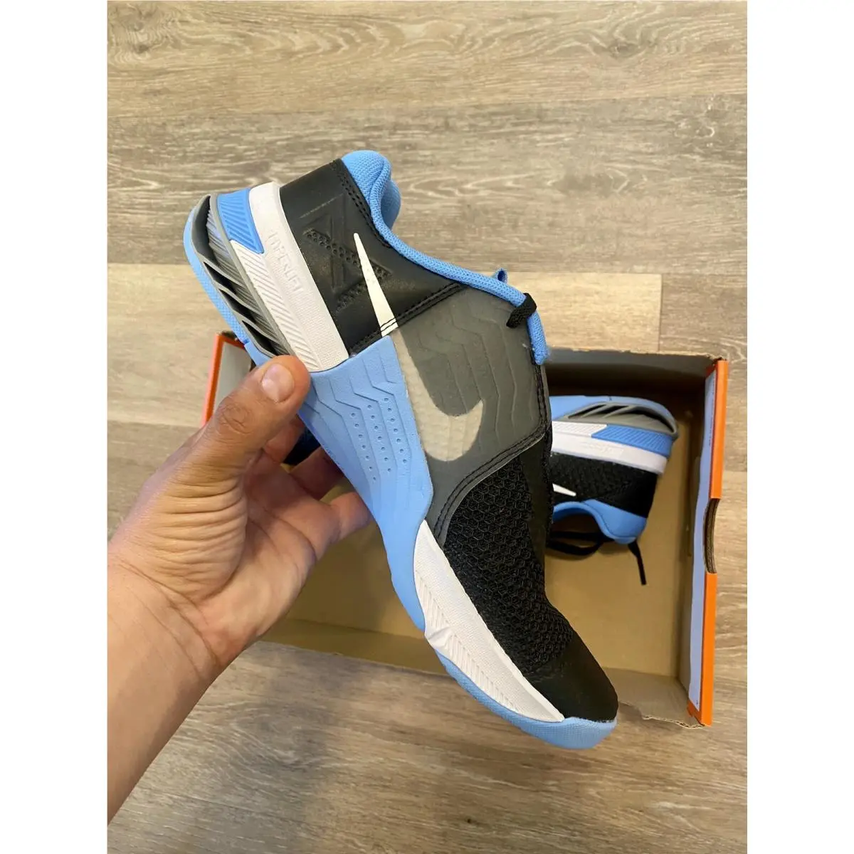 Nike shoes - Nike Metcon 7 - Metcon - CZ8281-089 - University Blue-Black-White (UPC: 195238833718) 8