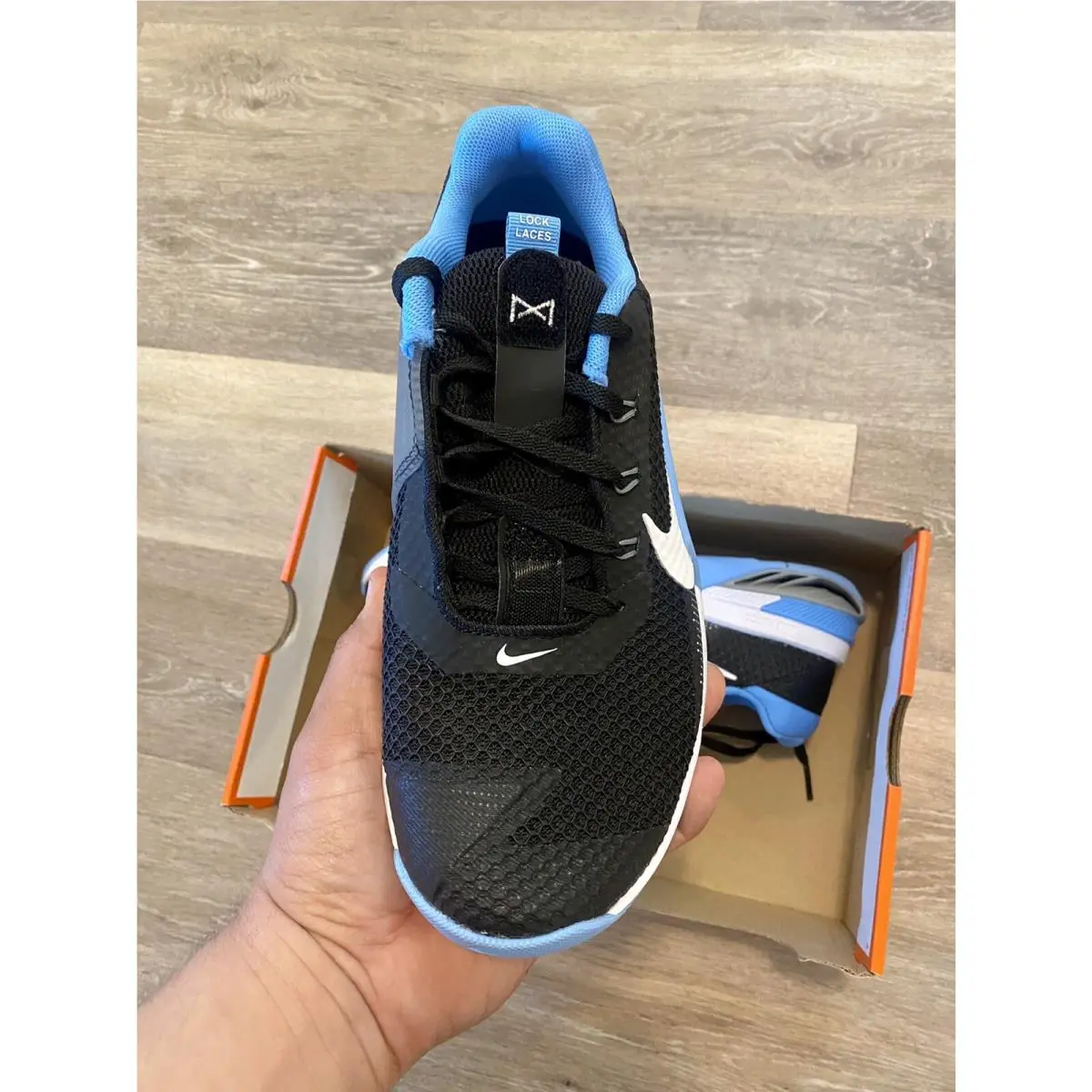 Nike shoes - Nike Metcon 7 - Metcon - CZ8281-089 - University Blue-Black-White (UPC: 195238833718) 4