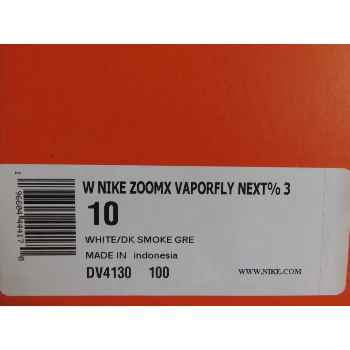 Nike shoes - Nike ZoomX Vaporfly Next% 3 - DV4130-100 - White (UPC: 196604444170) 3