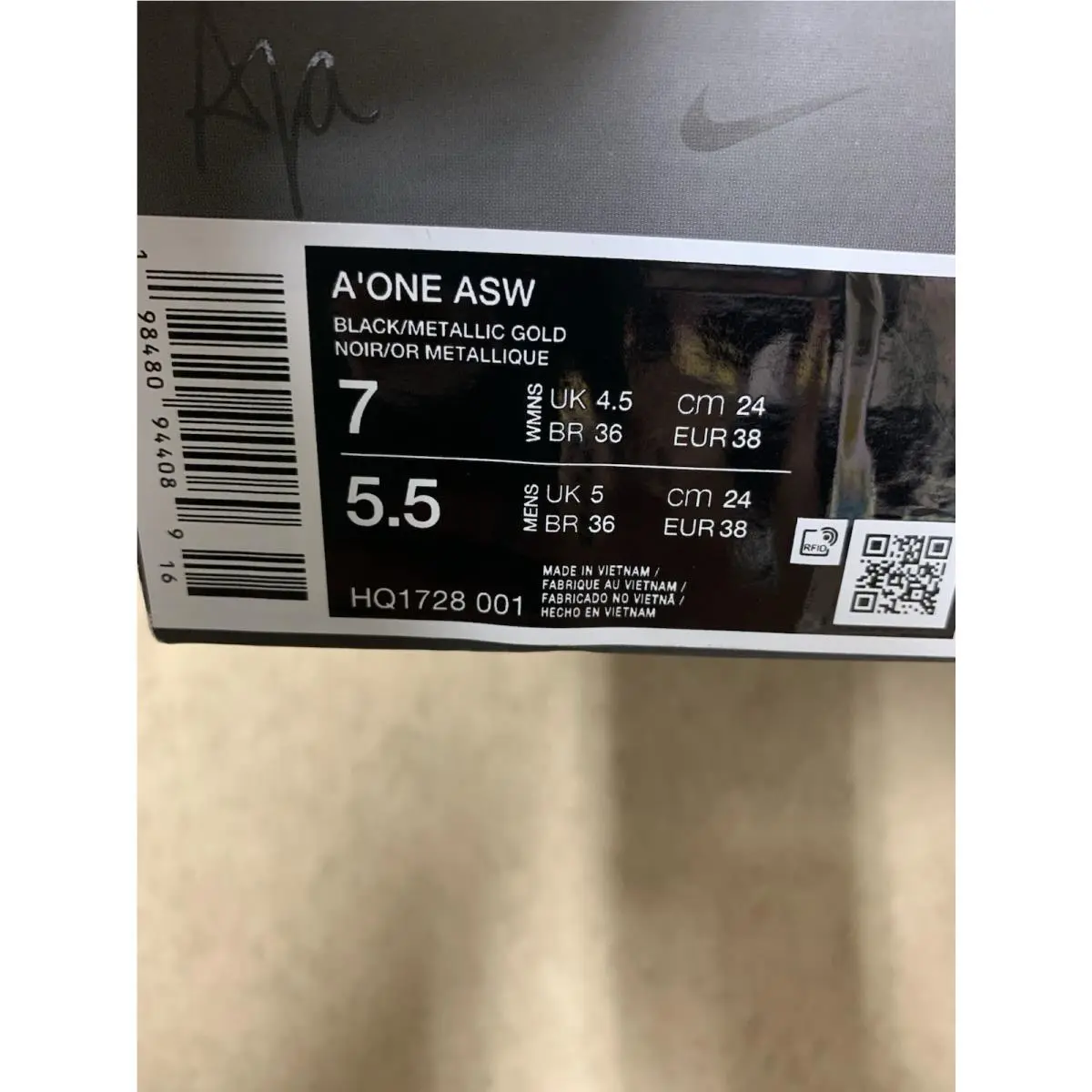 Nike shoes - Nike A`One - HQ1728-001 - Multicolor 8