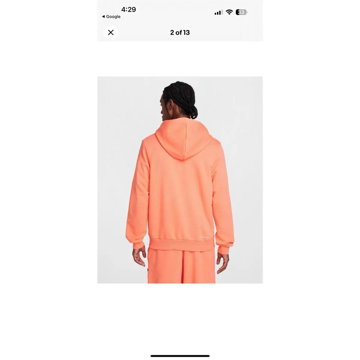 Nike clothing - Light Wild Mango 2