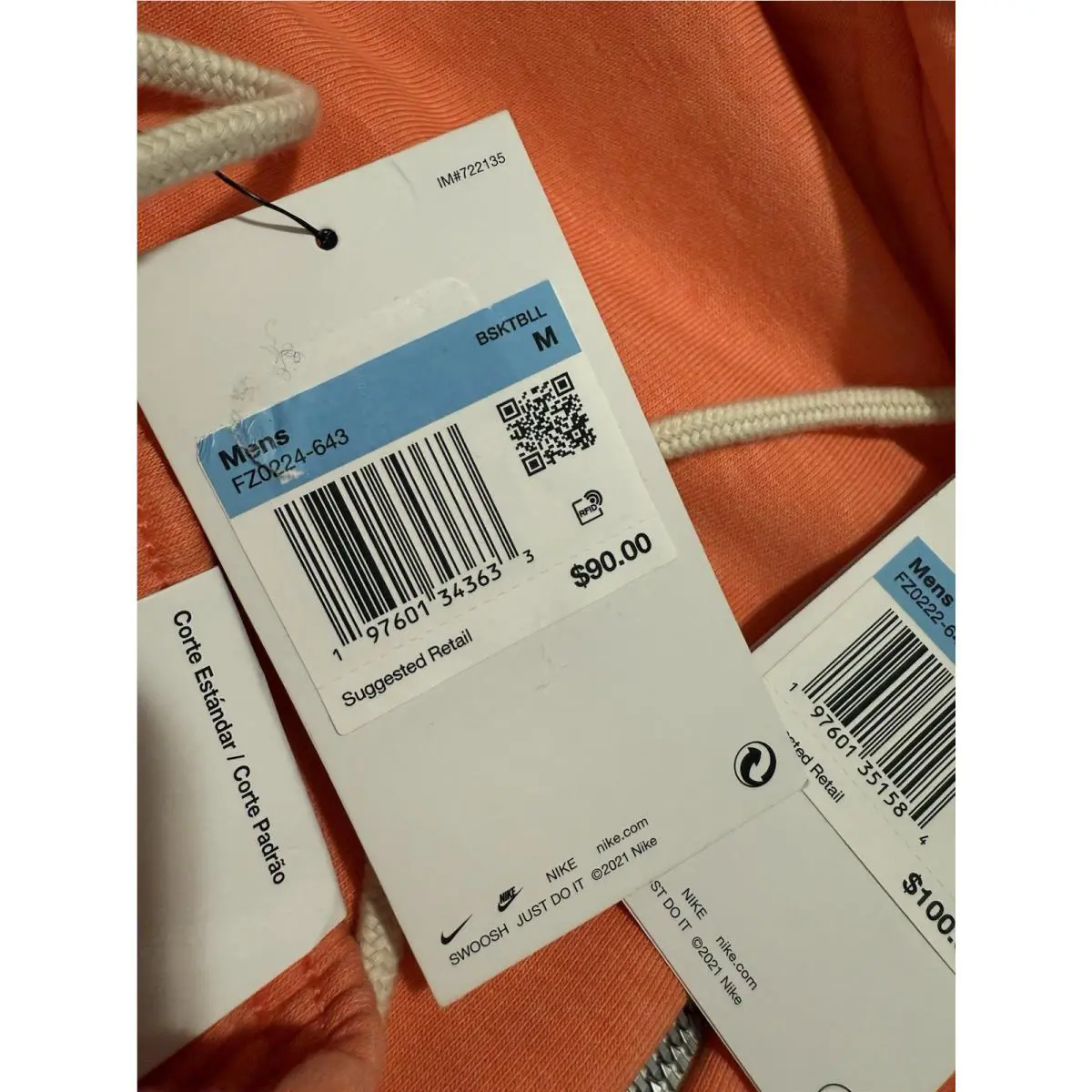 Nike clothing - Light Wild Mango 13
