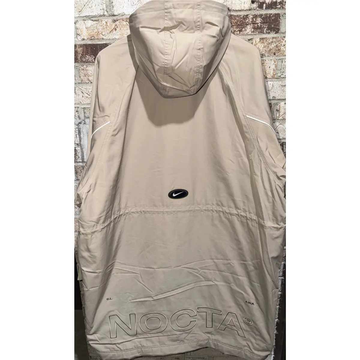 Nike clothing - Nike x NOCTA NRG Sideline Trench Coat - DV3647-248 - Khaki 9